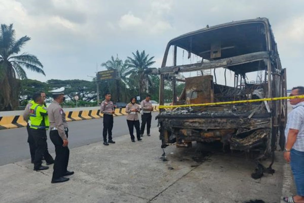 Kebakaran Bus Rombongan SD IT Kebayoran Lama di Tol Japek, Ini Penyebabnya