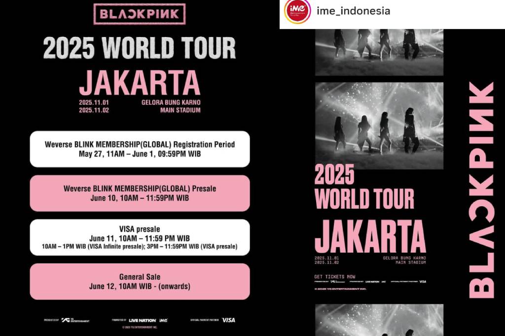 Harga Tiket Konser Blackpink Jakarta 2025: Jadwal Penjualan dan Strategi Buru Tiket Anti Gagal