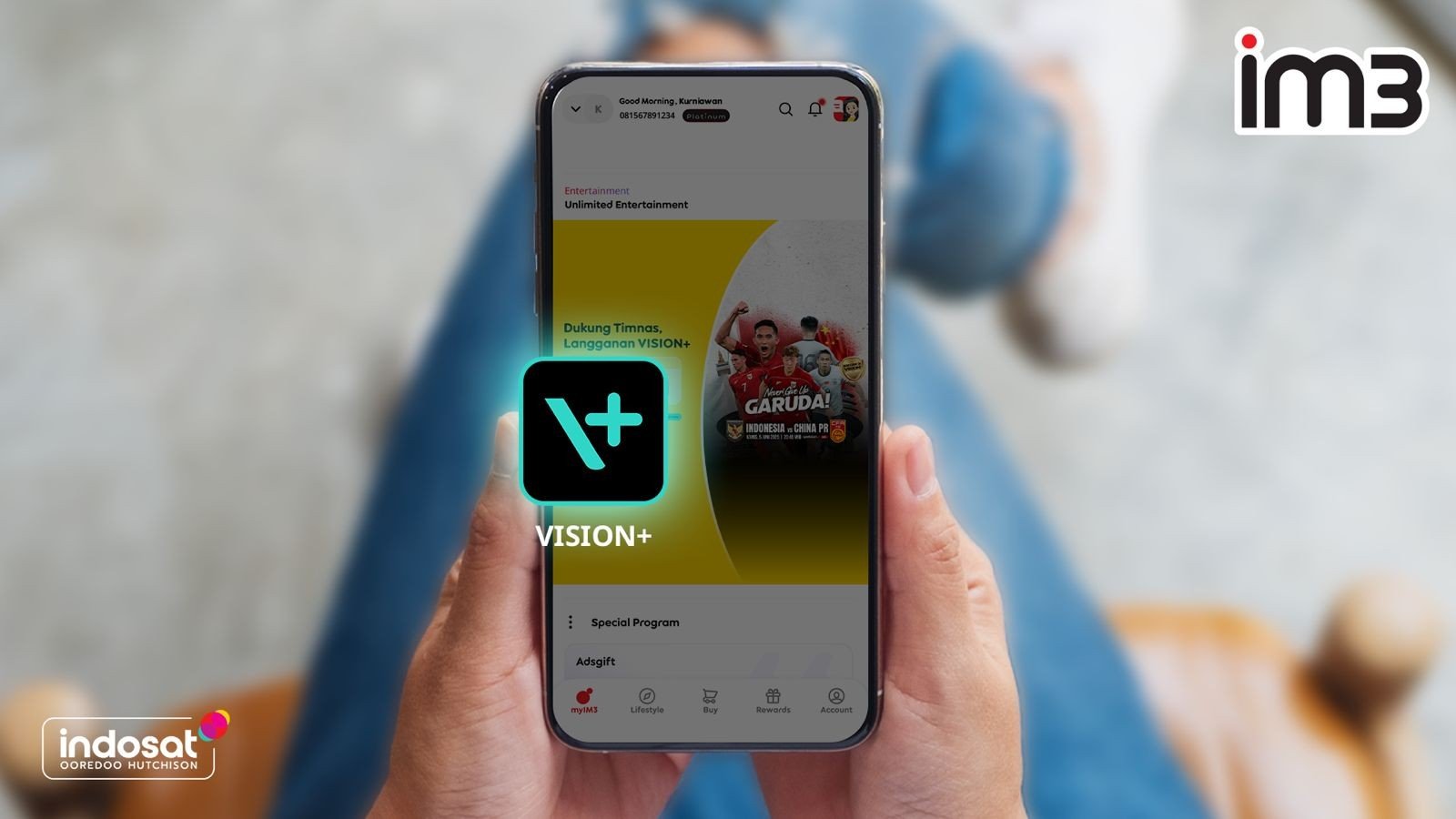 VISION+ dan Indosat Hadirkan Kolaborasi Tingkatkan Pengalaman Akses Konten Digital Berkualitas