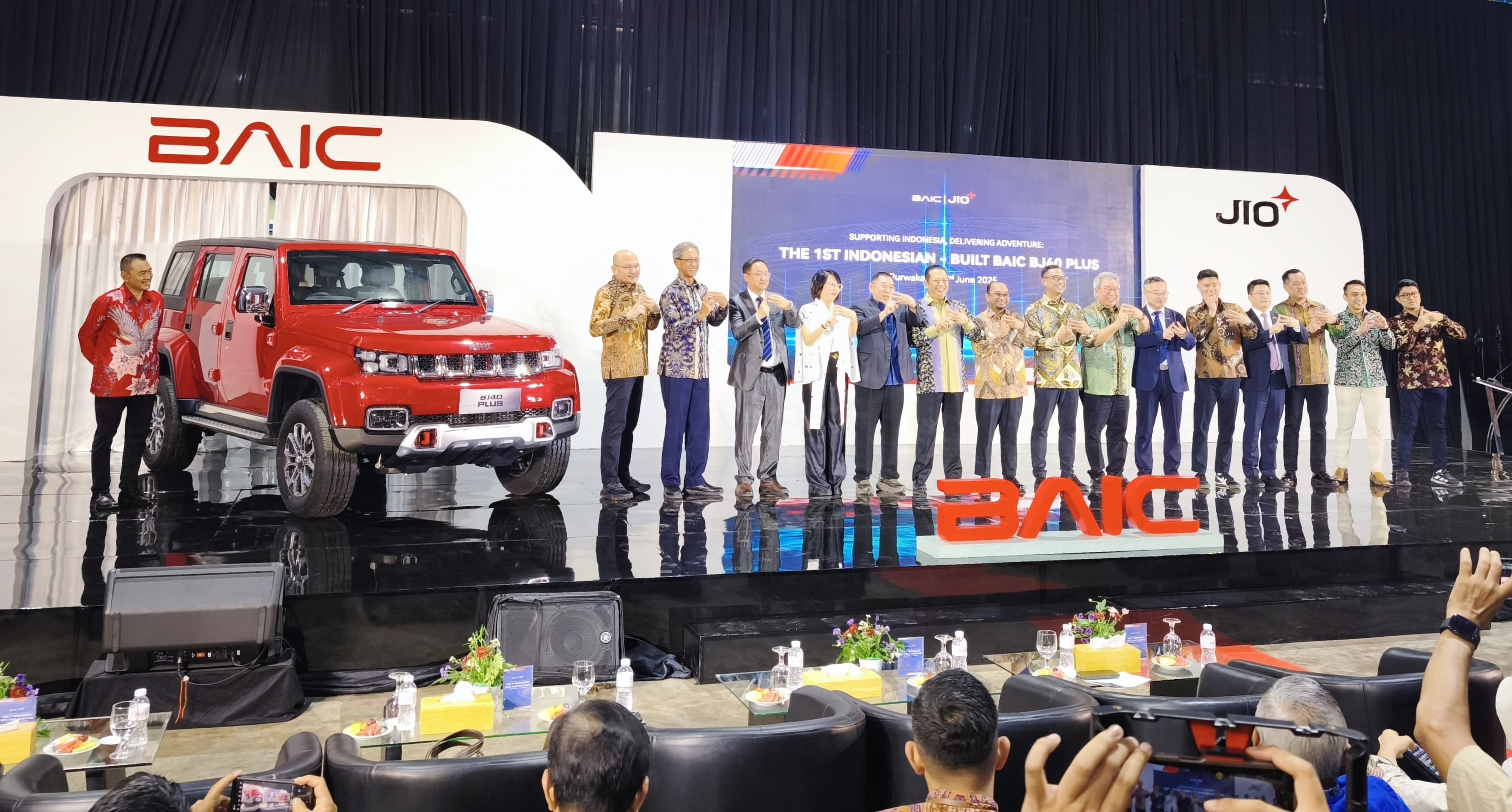 BAIC Cetak Sejarah! Buka Pabrik Perakitan Lokal BJ40 Plus Pertama Made in Indonesia di Purwakarta