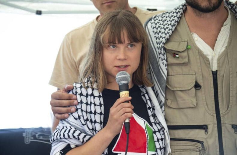 Salut! Aktivis Lingkungan Greta Thunberg Ikut Kapal Bantuan ke Gaza, Siap Hadapi Israel