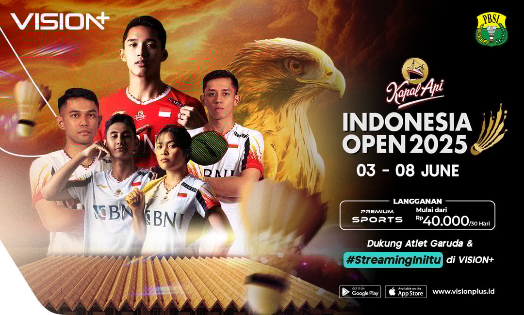 Jadwal Lengkap dan Link Live Streaming Indonesia Open 2025, Mulai Hari Ini!