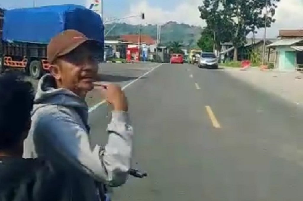 Viral 2 OTK Adang Truk di Nagreg Bandung, Polisi Tangkap Satu Pelaku