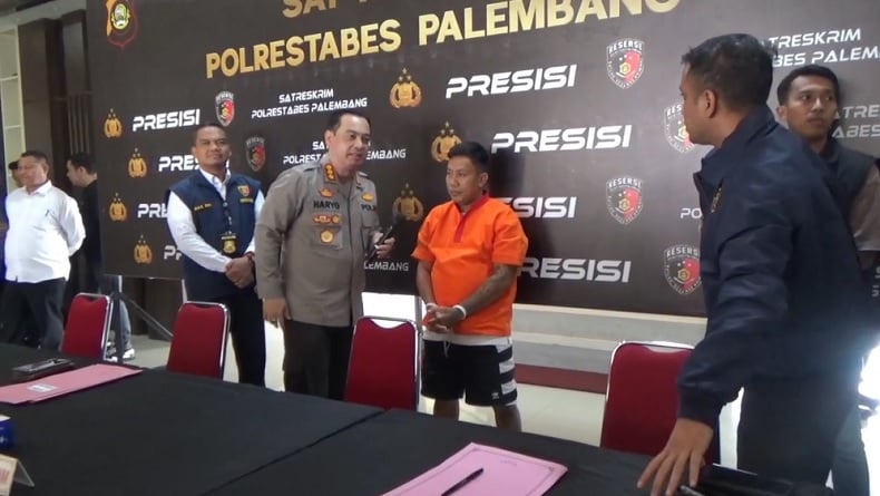 Pembacok Pengantin di Palembang Ditangkap, Motif Dendam Pribadi