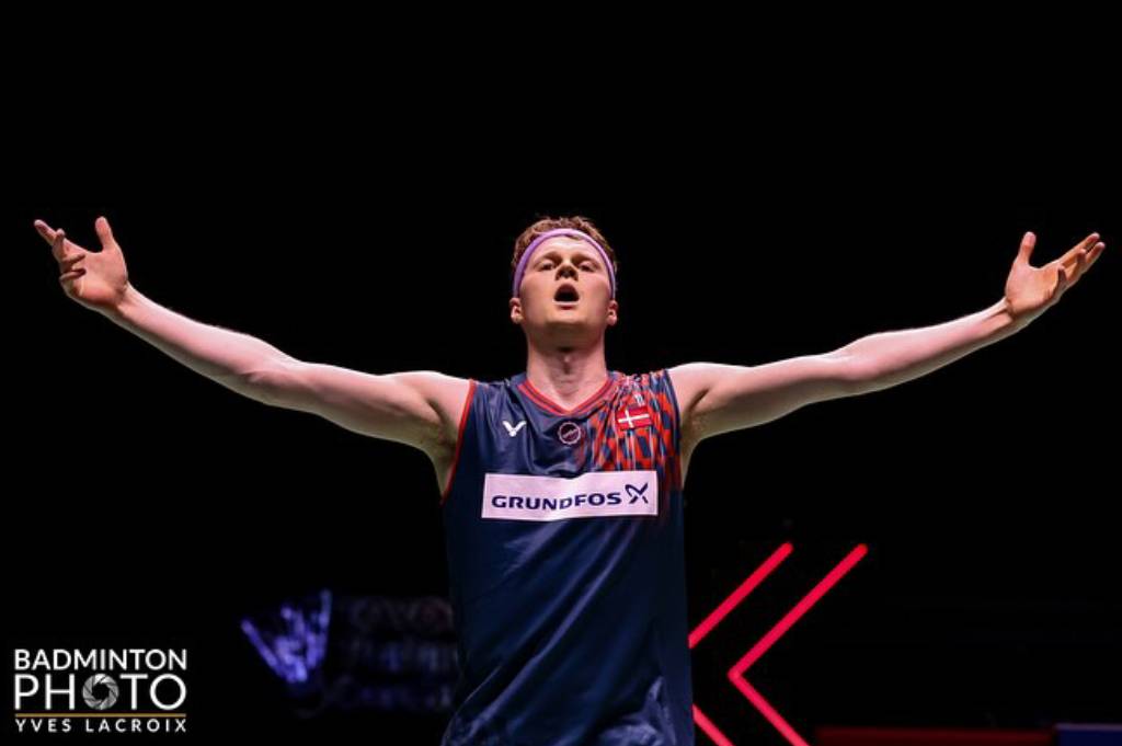 Komentar Mengejutkan Anders Antonsen jelang Bentrok Alwi Farhan di Indonesia Open 2025
