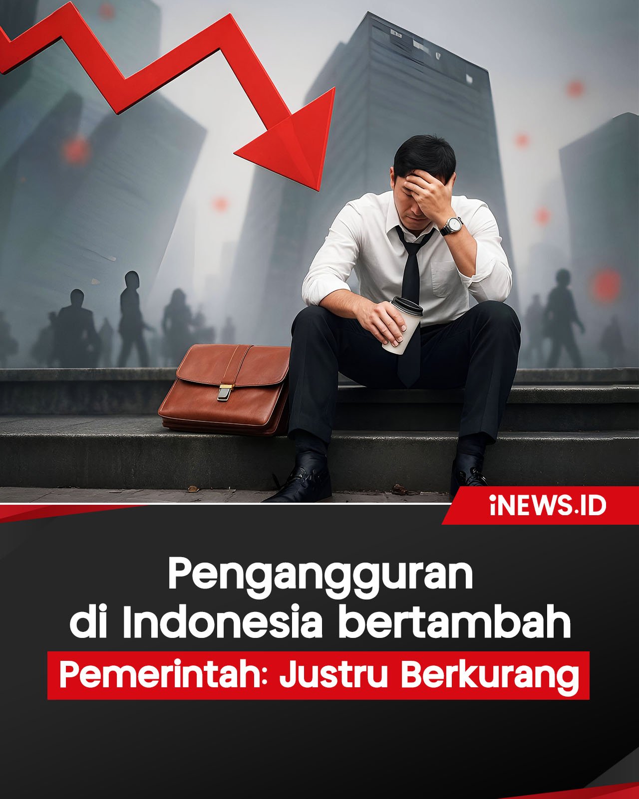 Infografis Angka Pengangguran di Indonesia 5%, Istana Bantah Data IMF