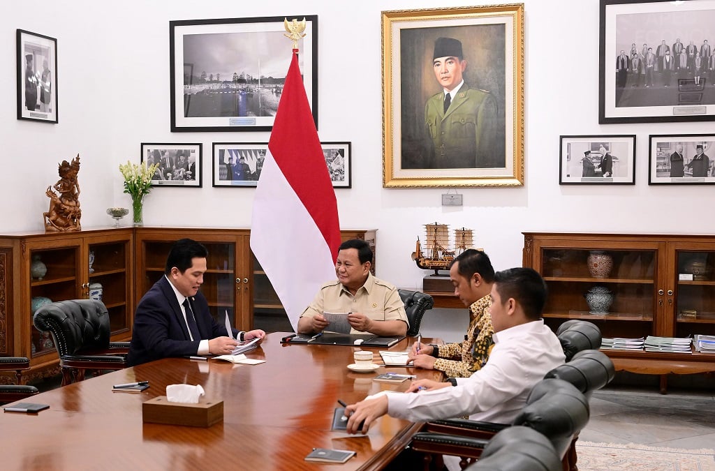 Prabowo Panggil Erick Thohir ke Istana, Minta Diskon Transportasi Segera Berjalan
