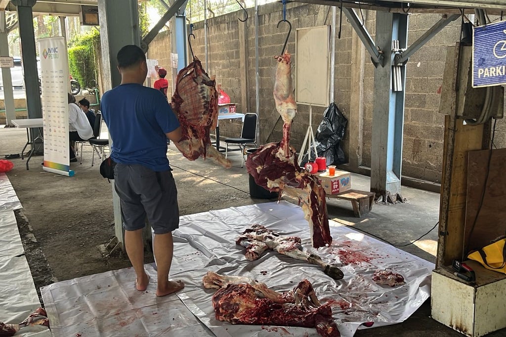 Masjid Raudhatul Jannah MNC Studios Potong Hewan Kurban: 5 Sapi dan 8 Kambing