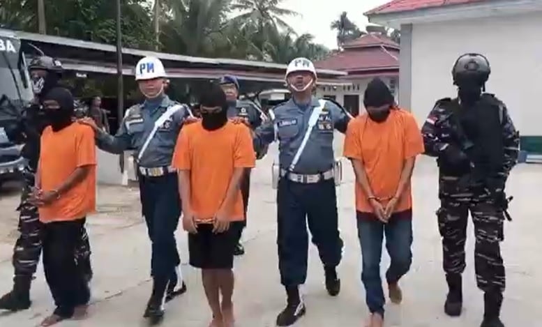 Diwarnai Tembakan, TNI AL Gagalkan Penyelundupan 4,5 Kg Sabu di Asahan