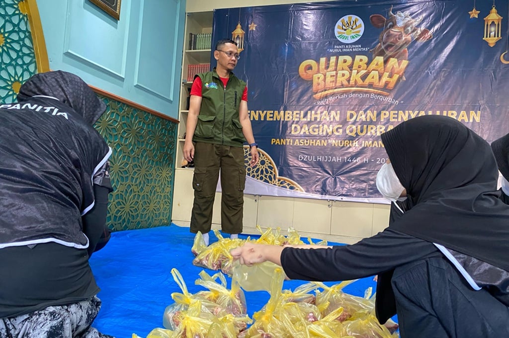 MNC Peduli Salurkan Hewan Kurban ke Ponpes Nurul Iman Jaksel