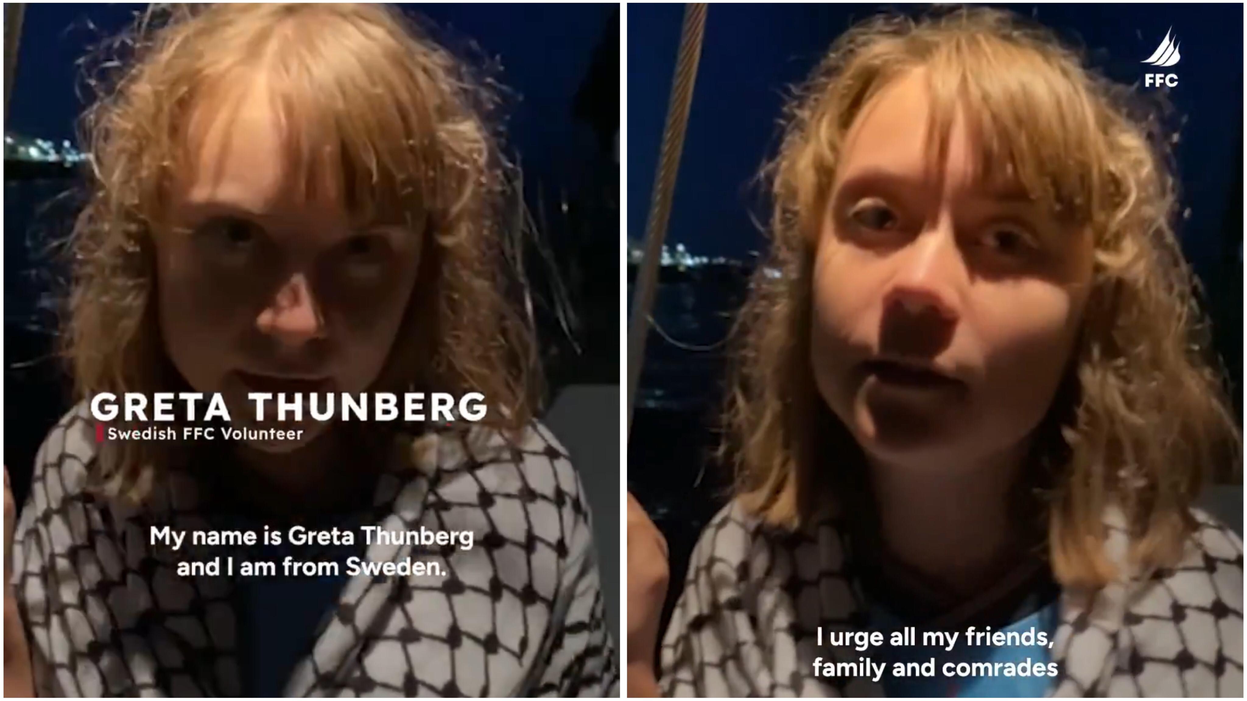 Pesan Terakhir Greta Thunberg sebelum Diculik Pasukan Israel