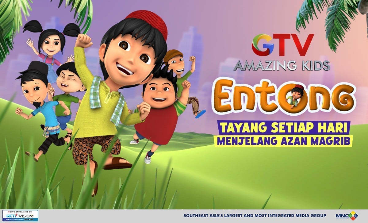 Bukan Sekadar Animasi Lucu, Entong Hadir dengan Banyak Nilai Kebaikan di GTV Amazing Kids!