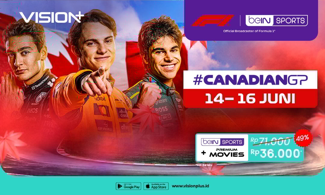 Jadwal Lengkap dan Link Live Streaming Formula 1 GP Kanada 2025