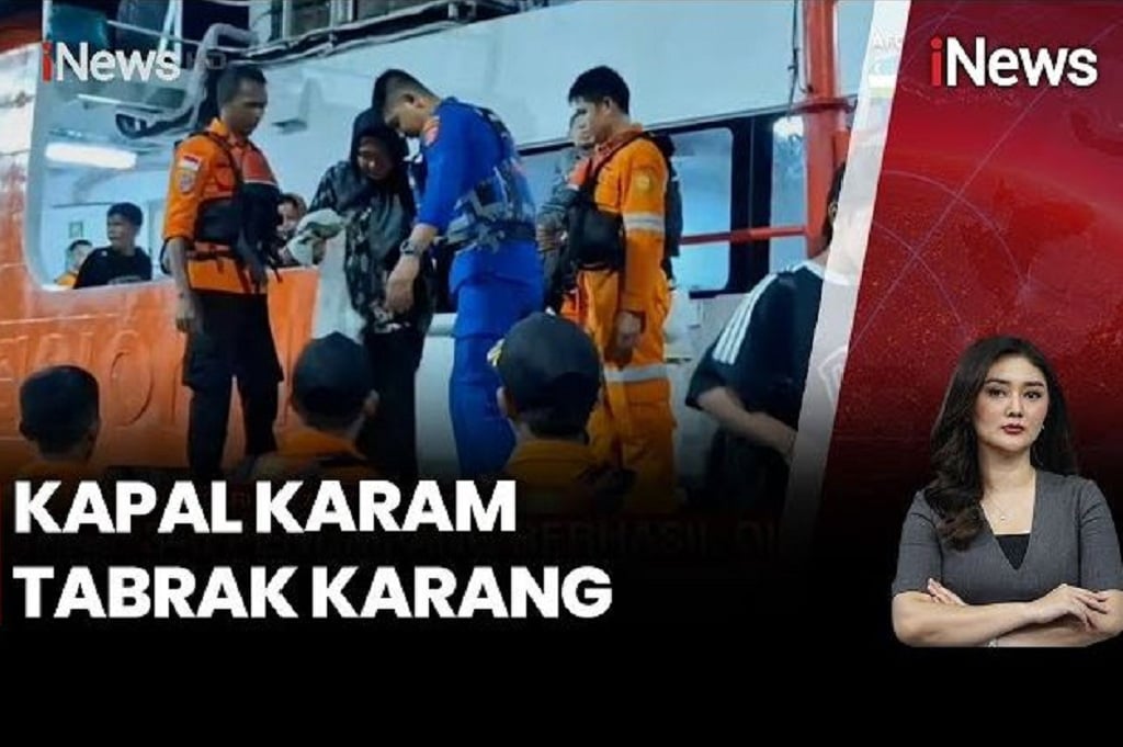 Dramatis! Evakuasi 345 Penumpang Kapal Alif Berkah yang Karam di Pulau Bokori