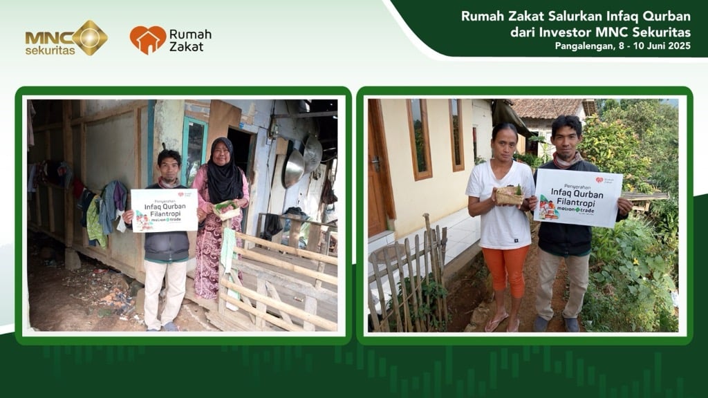 Rumah Zakat Salurkan Infaq Kurban Investor MNC Sekuritas untuk Warga di Pinggiran Pangalengan   