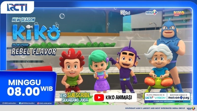 KIKO Episode REBEL FLAVOR, Minggu 15 Juni 2025, Pukul 08.00 Pagi di RCTI: Petualangan Baru Kota Asri Masa Depan