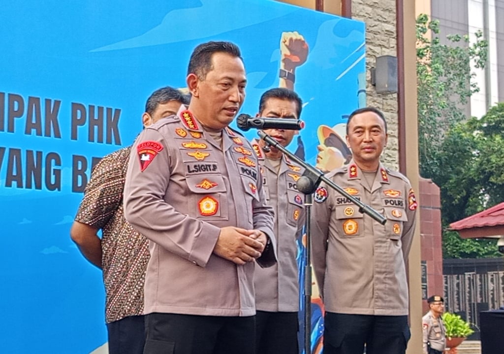 Prabowo Sebut bakal Kurangi Anggaran TNI-Polri demi Gaji Hakim, Ini Respons Kapolri