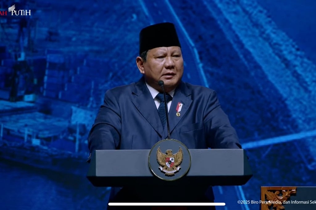 Prabowo Puji AHY di ICI 2025: Saya Tidak Salah Salah Pilih Menko