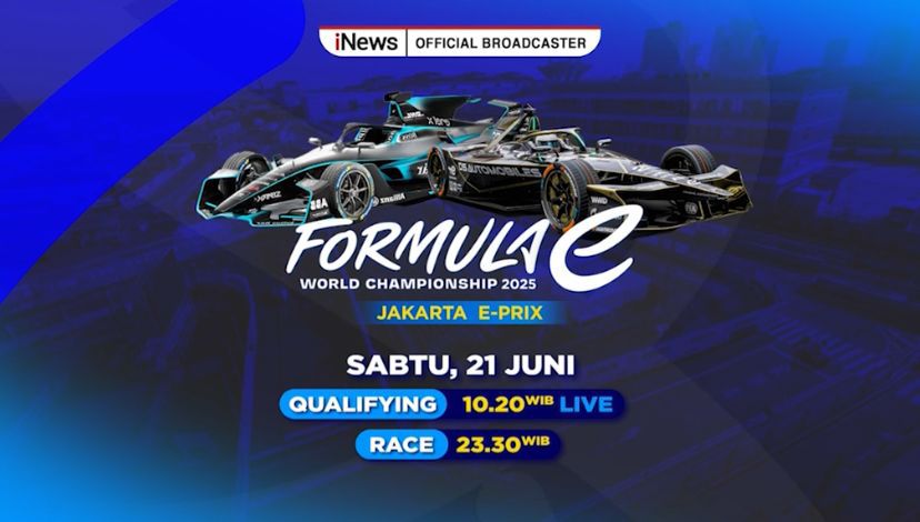 Nick Cassidy Dkk Siap Taklukkan Formula E Jakarta E-Prix 2025! Saksikan Balapannya Sabtu 21 Juni di iNews