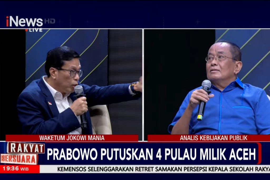 Isu Makelar Pulau Mencuat, Said Didu dan Waketum Jokowi Mania Debat Panas