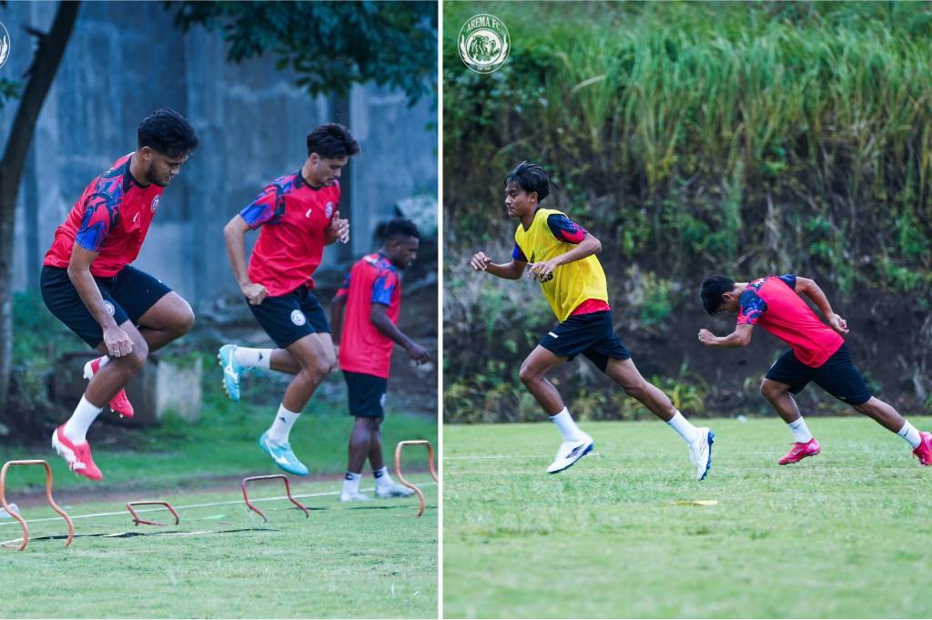 Arema FC Siap Tempur di Piala Presiden 2025! Pelatih Belum Datang, Kuncoro Ambil Alih Sesi Latihan