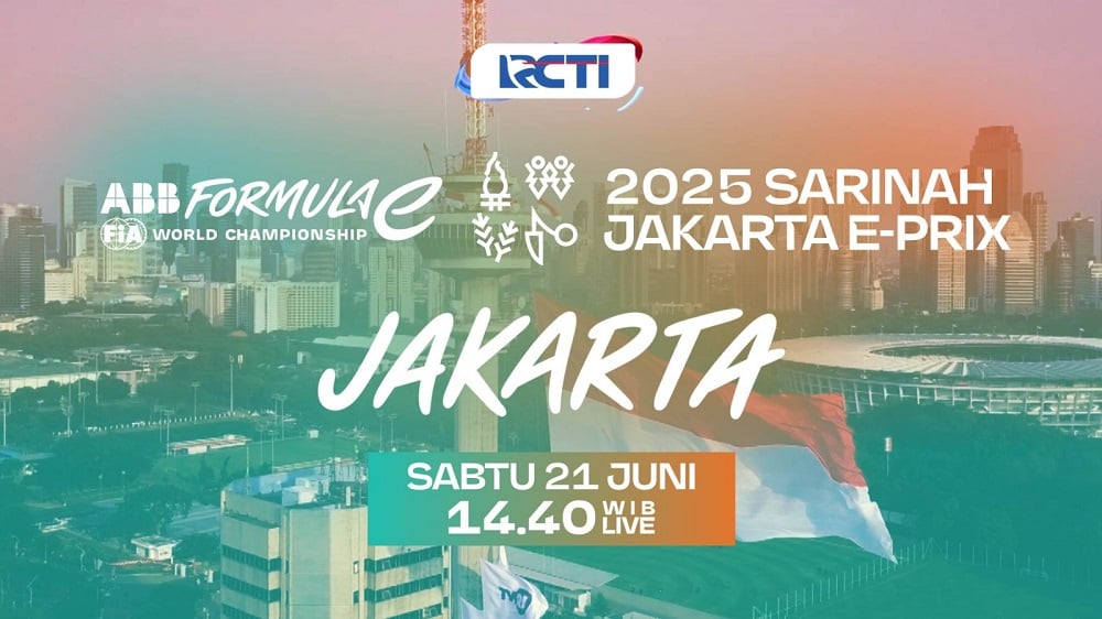 Jadwal Siaran Langsung Formula E Jakarta 2025, Saksikan di RCTI