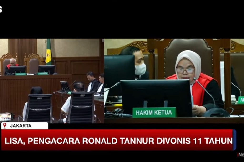 Suap Hakim, Lisa Rachmat Pengacara Ronald Tannur Divonis 11 Tahun