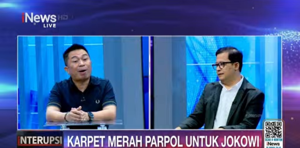 Panas! Ketum Rampai Nusantara Debat dengan Analis soal Hasrat Politik Jokowi