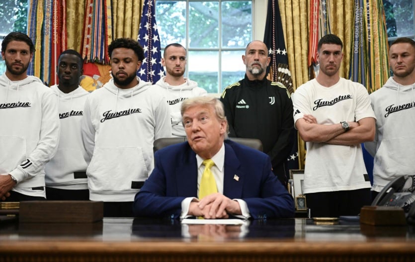 Juventus Datangi Gedung Putih! Donald Trump Malah Singgung Iran dan Wanita