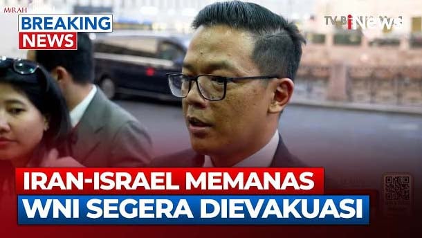 Menlu Sugiono Siapkan Evakuasi, Status KBRI Teheran Naik Jadi Siaga I Lindungi Ratusan WNI