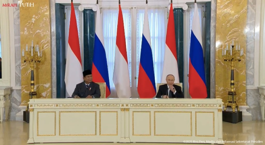 Bertemu Putin, Prabowo Kenang Bantuan Rusia saat RI Baru Merdeka 