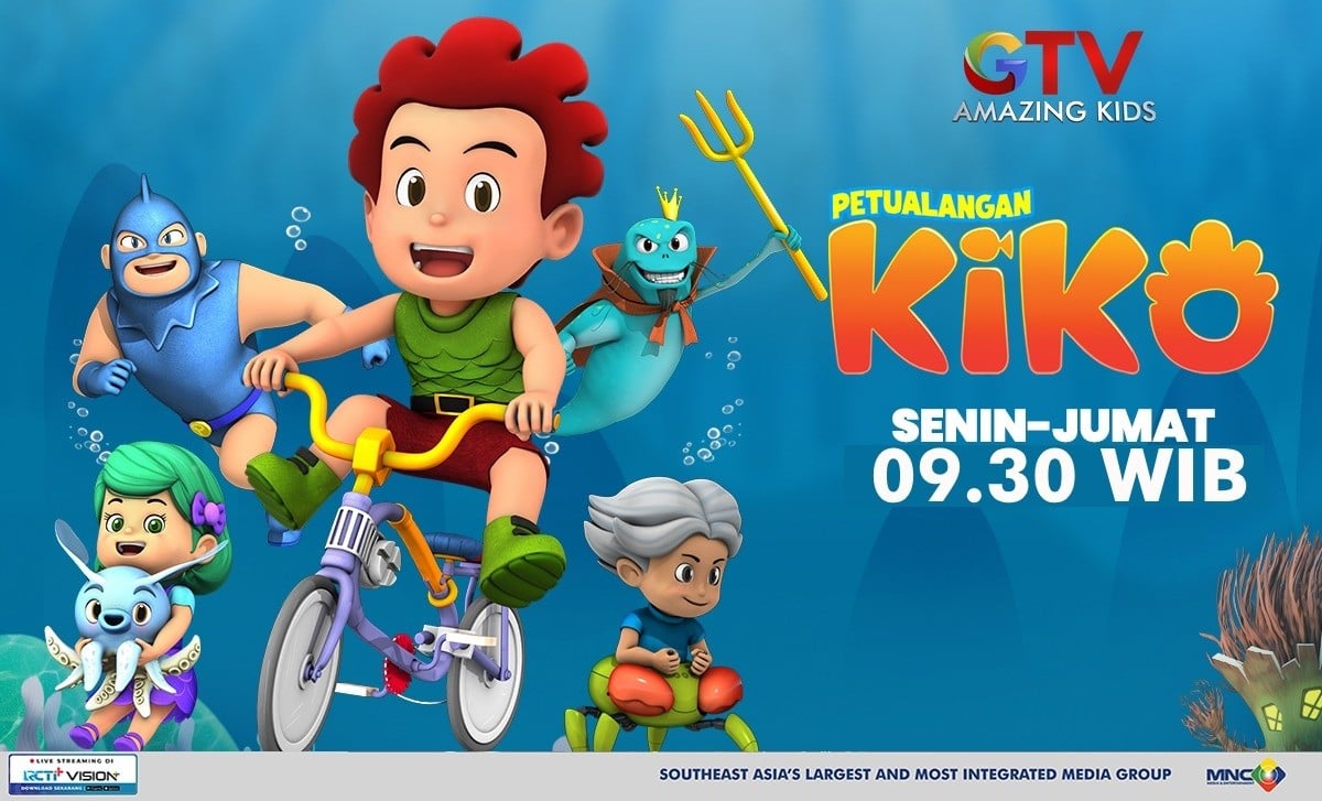 Animasi Asli Indonesia Tak Kalah Keren! Ada Petualangan Kiko Siap Temani Kamu di GTV Amazing Kids!