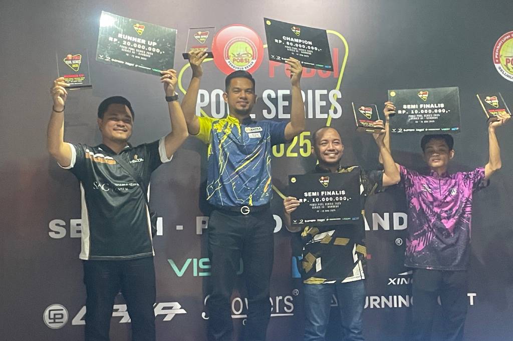 Jefry Zen Juara POBSI Pool Series III 2025 usai Duel Menegangkan 9-8, Siap Tembus Kejuaraan Dunia!