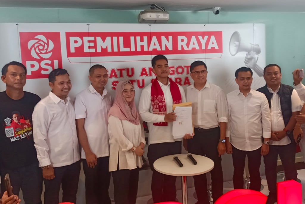 Kaesang Daftar Jadi Calon Ketua Umum PSI