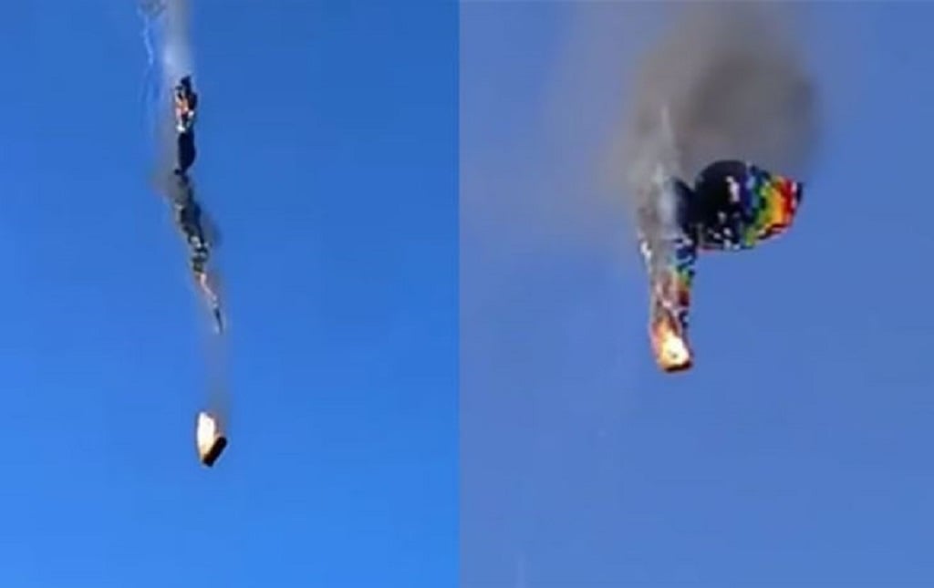 Mengerikan! Balon Udara Terbakar di Langit Brasil, 8 Orang Tewas Mengenaskan