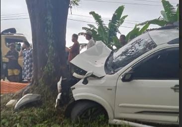 Sopir Ngantuk Diduga Penyebab Kecelakaan Maut Kades di Cianjur