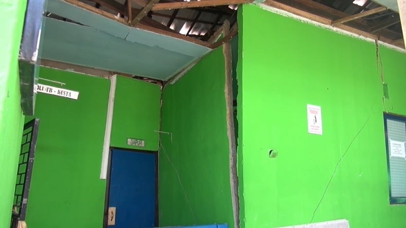 Bangunan Poli dan Isolasi Puskesmas Aluh-Aluh Nyaris Ambruk, Pelayanan Dialihkan