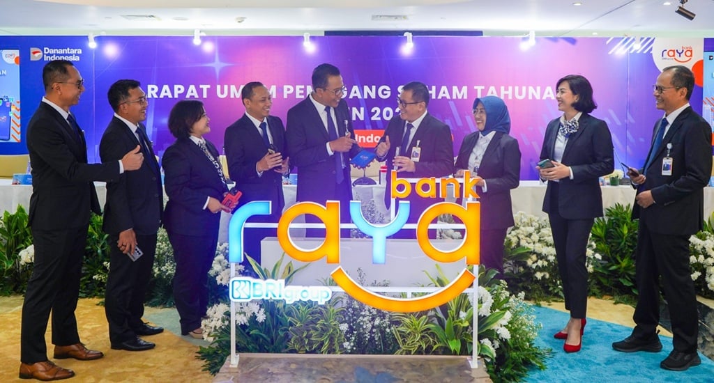 RUPST Bank Raya Setujui Buyback Saham Rp20 Miliar