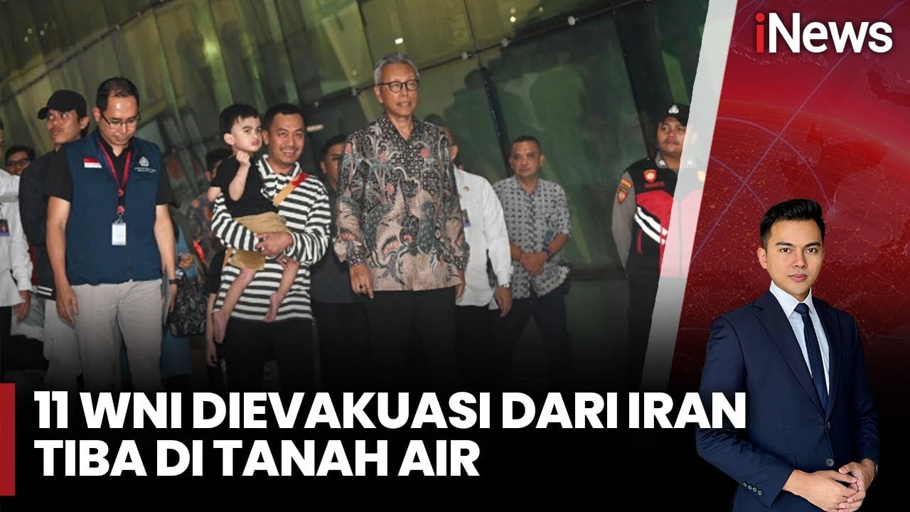 11 WNI Berhasil Dievakuasi dari Iran, Ada Pelajar hingga Pekerja Imigran 