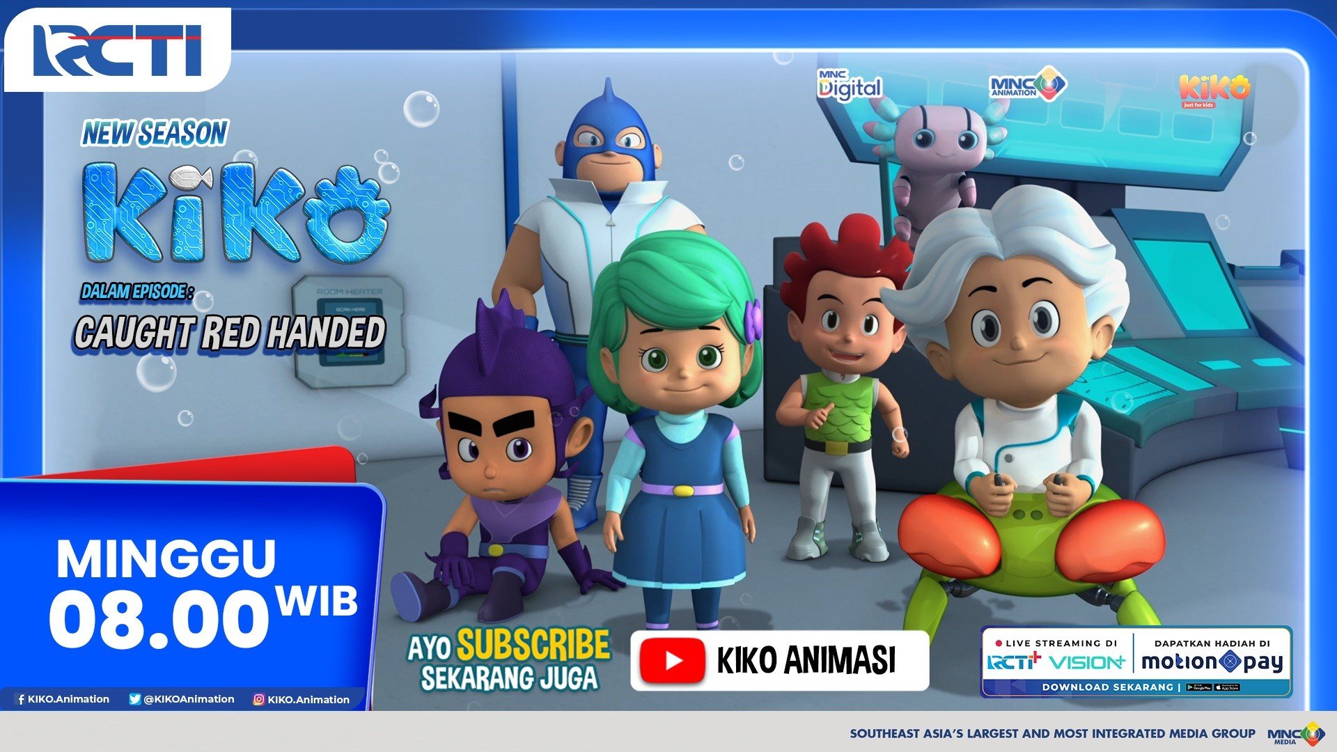 KIKO Season 4 Episode CAUGHT RED HANDED, Minggu 29 Juni 2025, Pukul 08.00 Pagi di RCTI
