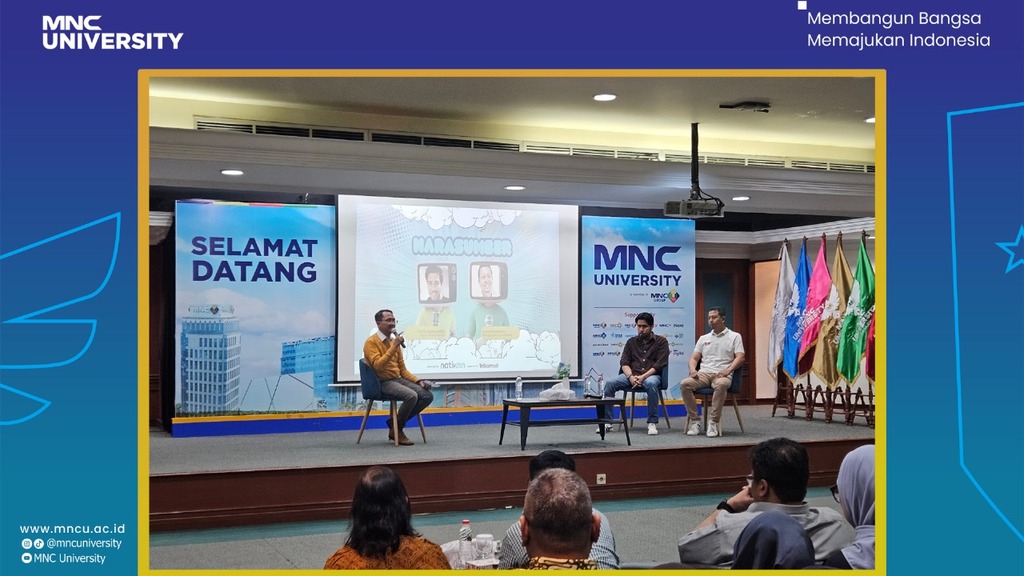 MNC University Ajak Generasi Kreatif Kenal Industri Animasi Lewat Talkshow Seru