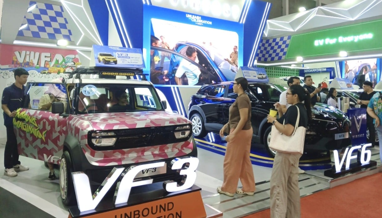 Ekspansi, VinFast Boyong 4 Line Up Mobil Listrik di Jakarta Fair 2025