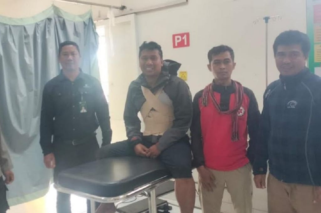 Pendaki Malaysia Jatuh di Gunung Rinjani, Porter Respons Cepat Tolong Korban