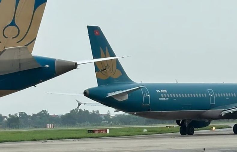 Pesawat Boeing 787-9 dan Airbus A321 Vietnam Airlines Tabrakan di Bandara Hanoi