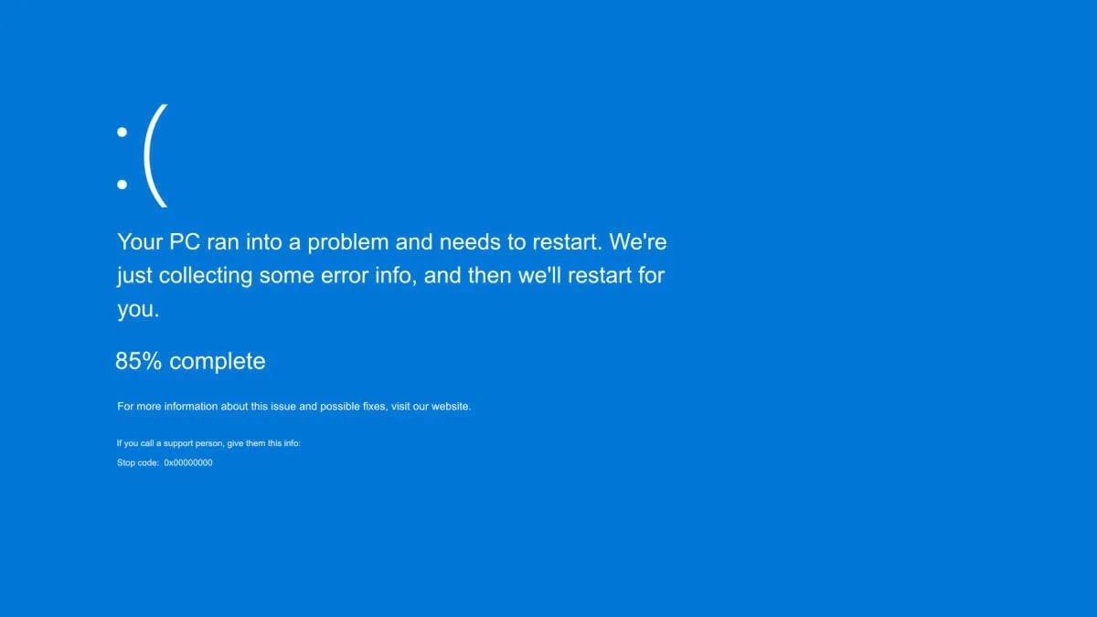 Microsoft Resmi Stop Blue Screen of Death, Ini Penggantinya