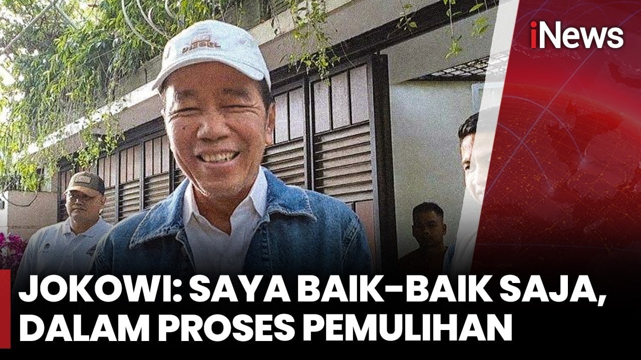 Jokowi Pastikan Kondisi Kesehatannya Membaik, Masih Pemulihan
