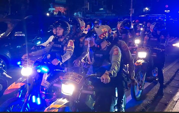 Polisi Gelar Patroli Besar-Besaran Berantas Geng Motor dan Premanisme di Bandung