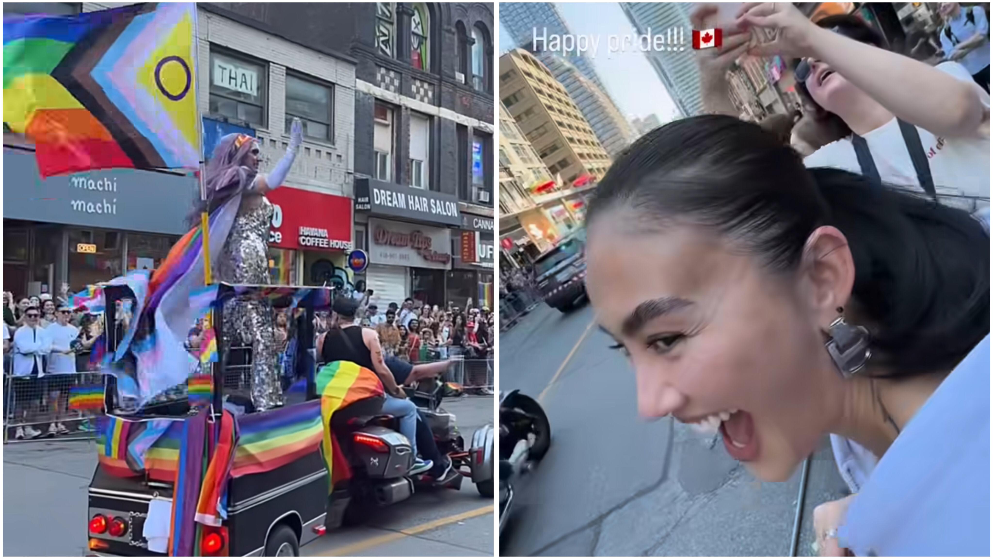 Heboh Agnez Mo Menyaksikan Parade LGBT di Kanada