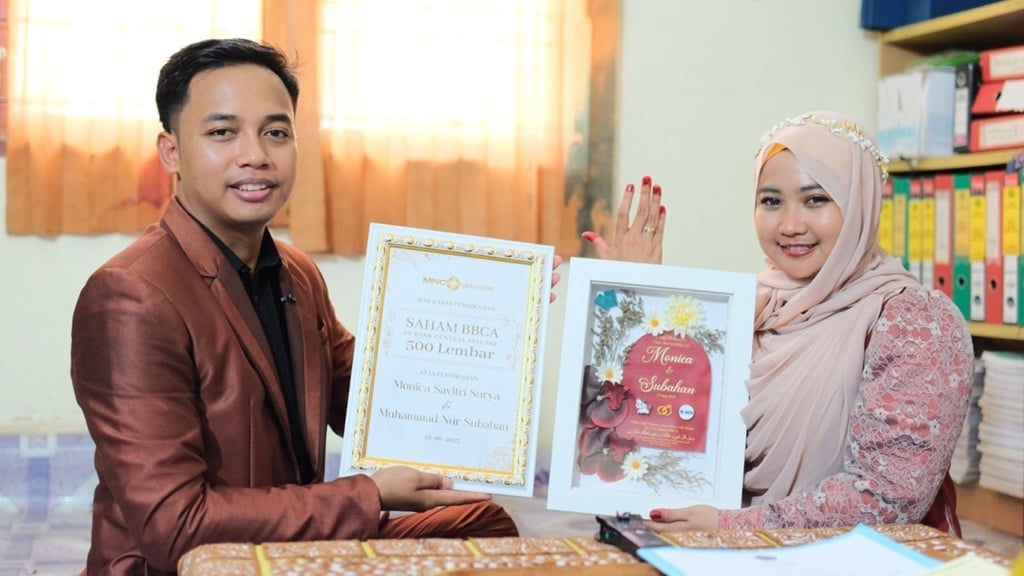 Investor MNC Sekuritas di Pekanbaru Berikan Mahar Saham sebagai Simbol Cinta