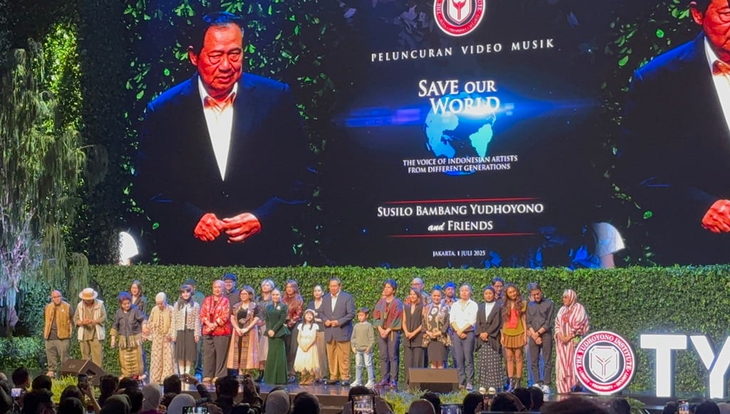 SBY Luncurkan Video Musik Save Our World, Dinyanyikan Bersama 35 Musisi Lintas Generasi